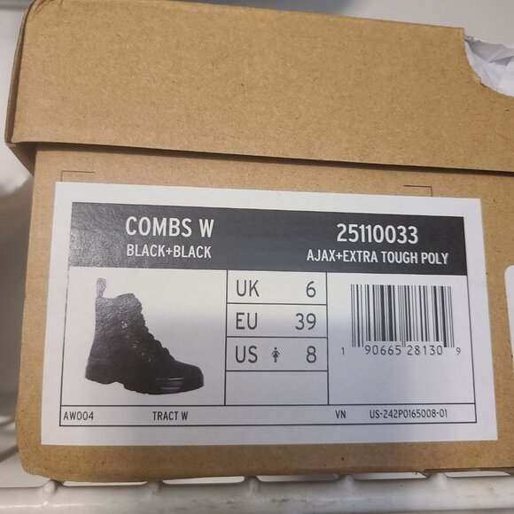 Dr. Martens Combs Women's Poly Casual Boots - US size 8 EU size 39 - Picture 4 of 4